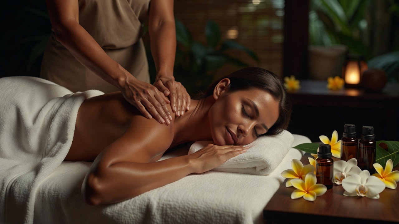 Premium spa massage experience