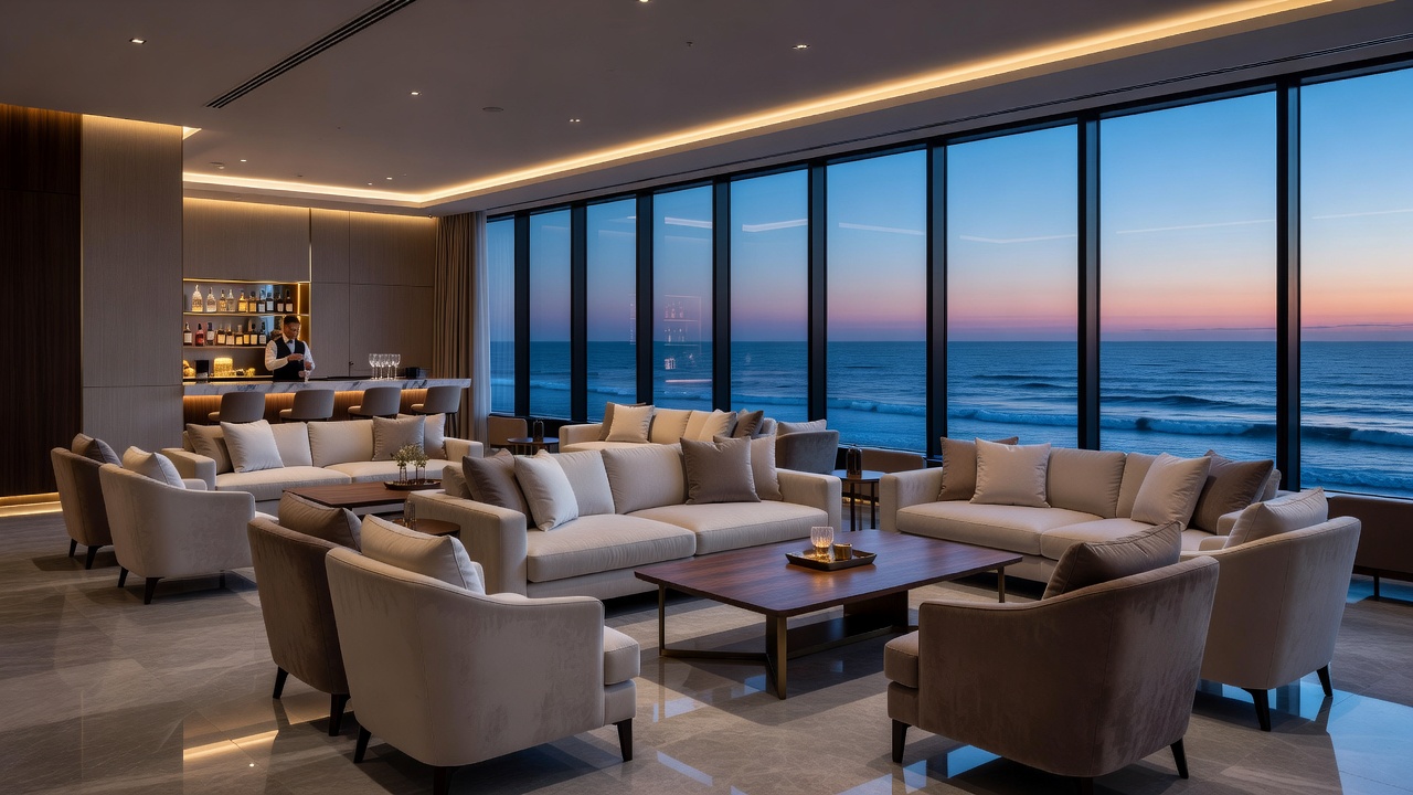 Stylish Resort Lounge